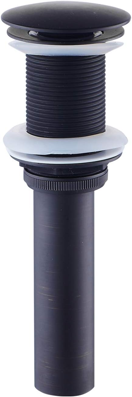 Pop Up Drain Stopper without Overflow Oil Rubbed Bronze Bathroom Sink Faucet Pop Up Stopper Vessel Vanity Sink Pop Up Drain Accessories