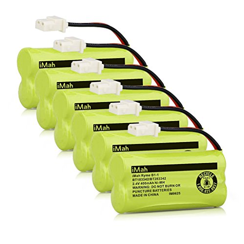 iMah BT183342/BT283342 2.4V 400mAh Ni-MH Phone Battery Pack Compatible with AT&T EL50003 EL52200