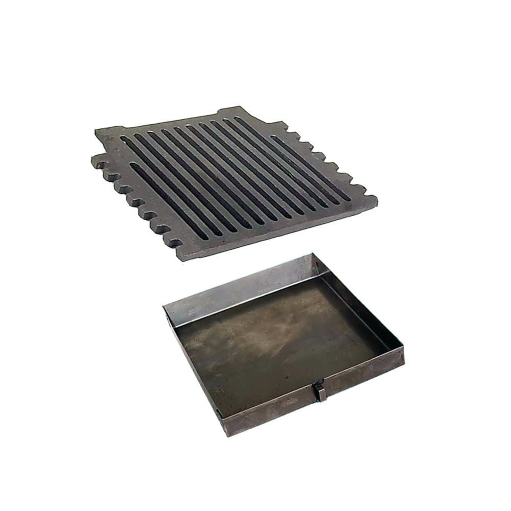 Grant Triple Pass Grate And Ash Pan Set 2 Sizes Available 16"