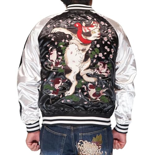 [�O OBORO] �O ���ڂ� �a�� �X�J�W���� �����Y �ؒ����� �����L �h�J ���j�Z�b�N�X 9041804-20�u���b�N�V���o�[-XL