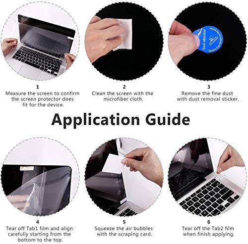 15.6 inch Laptop Privacy Screen Filter, Eye Protection Anti-Glare&Anti Scratch Laptop Screen Protector for 15.6" with 16:9 Aspect Ratio Laptop - Thumbnail 4