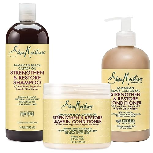 SheaMoisture Jamaican Black Castor Oil Replenishing Shampoo 16 oz