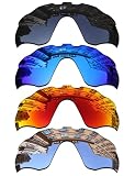 Vonxyz Set of 4 Lenses Replacement for Oakley Radar Pace Sunglass Combo Pack
