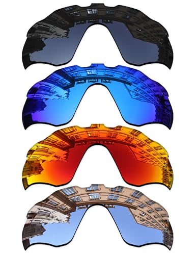 Image of Set of 4 Lenses Replacement for Oakley Radar Pace Sunglass Combo Pack