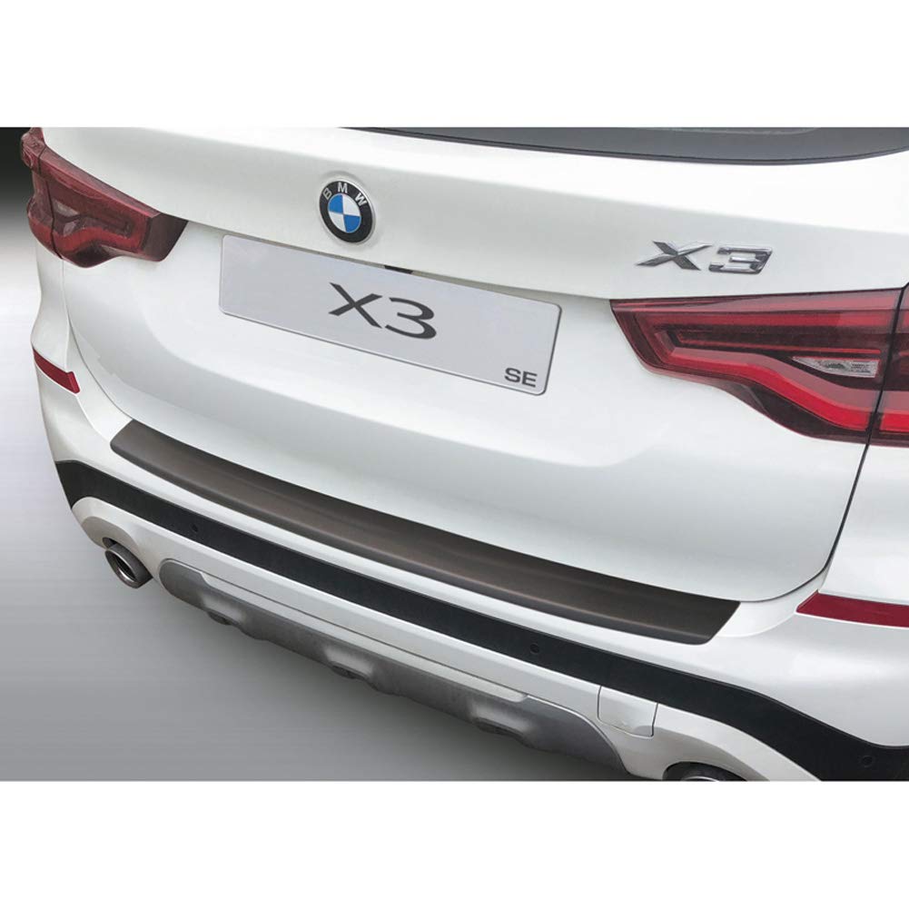 RGM ABS Rear bumper protector compatible with BMW X3 (G01) 10/2017- Black