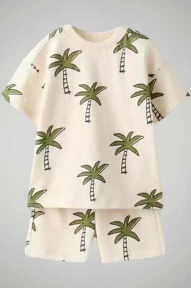 Shree Shyam Kids Clothes for Boys | Cotton Printed T shirt and Shorts Summer Dress for Baby Boys