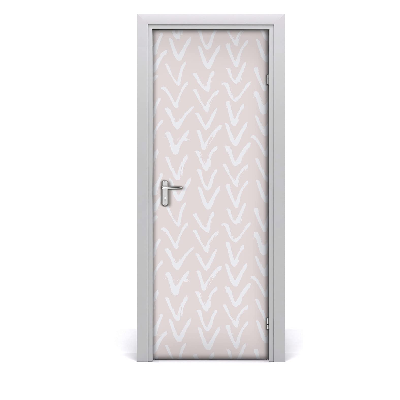 Papier peint sur la porte imperméable Magic-Stick déco trompe l'œil