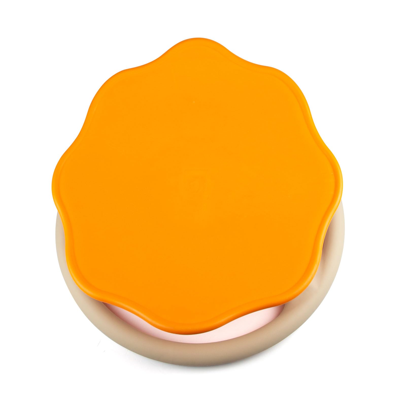 Boatman Spinning Chair Sensory Swivel Chairs for Kids,Sit and Spin Swivel Chair for Autistic Kids,Exercise Body Coordination,Non-Slip Sensory Toy Chair(Orange)