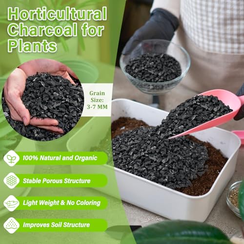 Image of Legigo 8 QT Horticultural Charcoal- Natural Biochar Soil Amendment