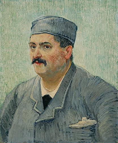 Vincent Van Gogh portrait d'Etienne-Lucien art mural pour habiller un grand mur vide de chambre
