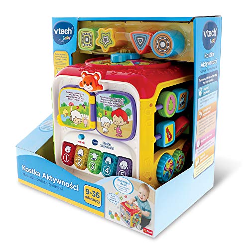 Image of Trefl VTech - Activity Cube, Electronic Educational Toy, 6 Color Walls, Shape Recognition, Learning First Words, Gift for Child, Toy for Child from 9 Months