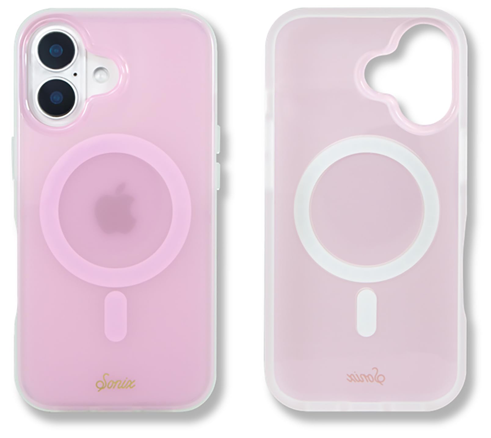 Sonix Case for iPhone 16 | Compatible with MagSafe | 10ft Drop Tested | Jelly Pink