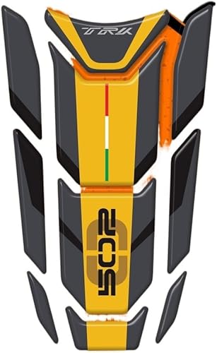 Miniatura 6 de Etiqueta engomada del tanque de la motocicleta para Be&Nelli TRK 502 TRK502 Protector de la almohadilla del tanque de la motocicleta