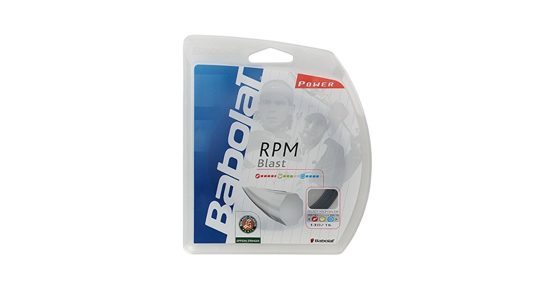 Amazon.com : Babolat RPM Blast (16-1.30mm) Tennis String Set
