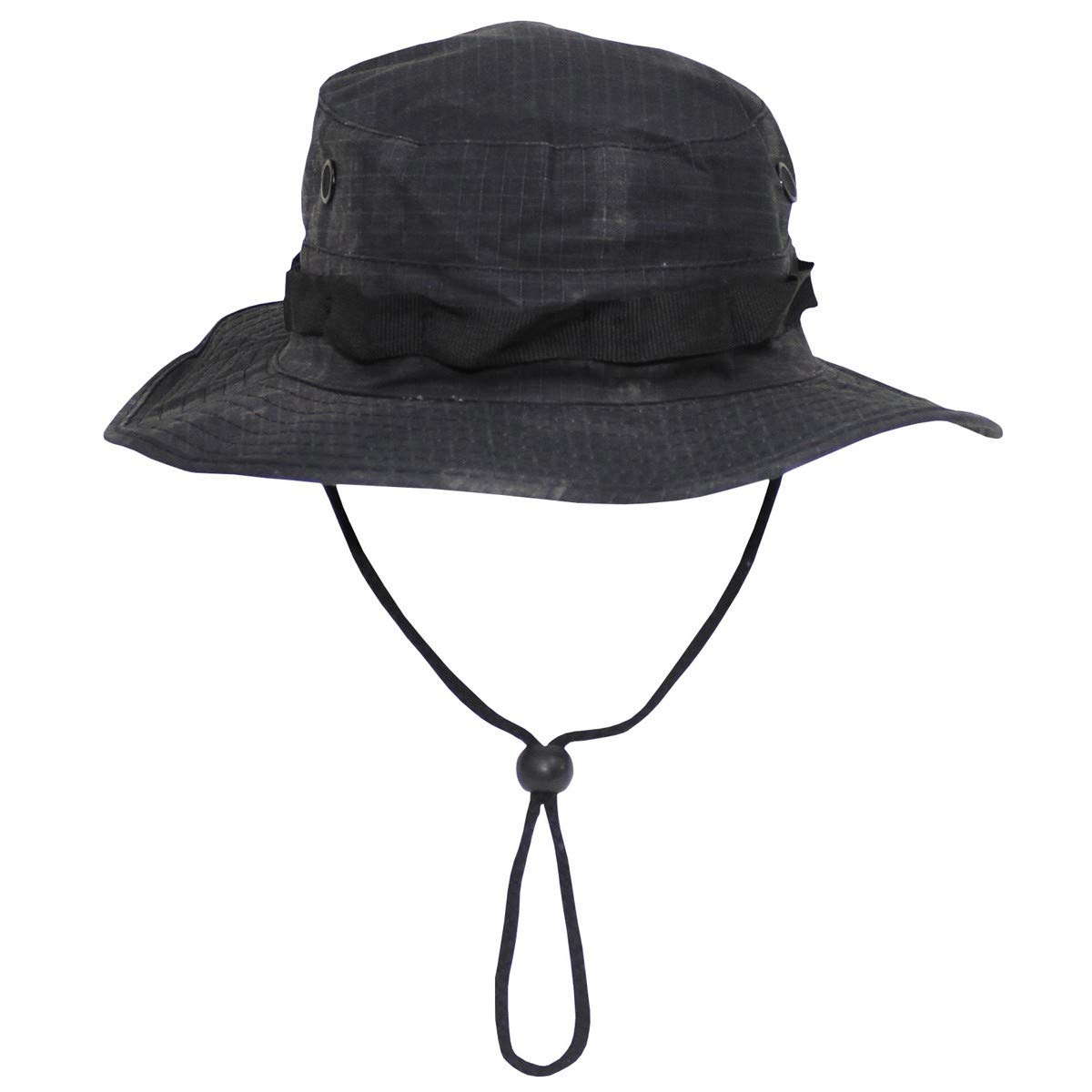 MFH Homme GI Ripstop Bush Chapeau Noir - 5