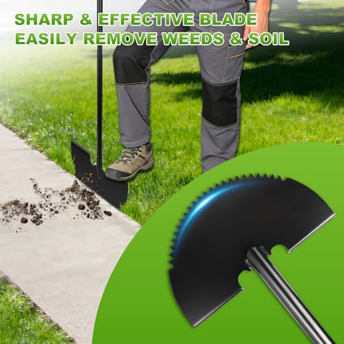 Ranwin Half Moon Edger with Weeder