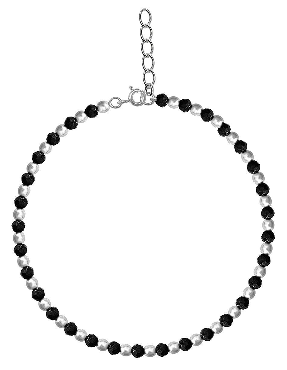 Nemichand Jewels 925 Sterling Silver nazariya anklets for Women (1pc) (B07M6LCJ17) Amazon Price History, Amazon Price Tracker