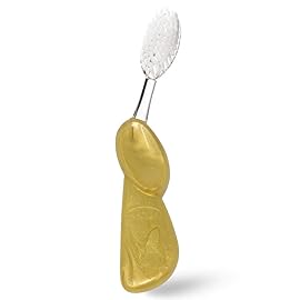RADIUS Big Brush With Replaceable Head, Right Hand, Gold, Marble, Ice (3 Pack), 3 Count