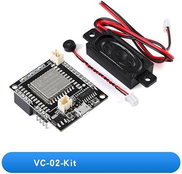 2Pcs -02-Kit AI Intelligent Pure Offline Voice Development Board VC02 Offline Recognition Speech Control Module