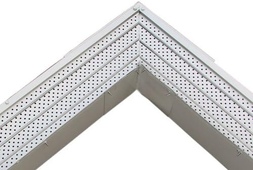 FlexxPoint 30 Year Gutter Cover System, Brown Residential 5" Gutter Guards, 102ft