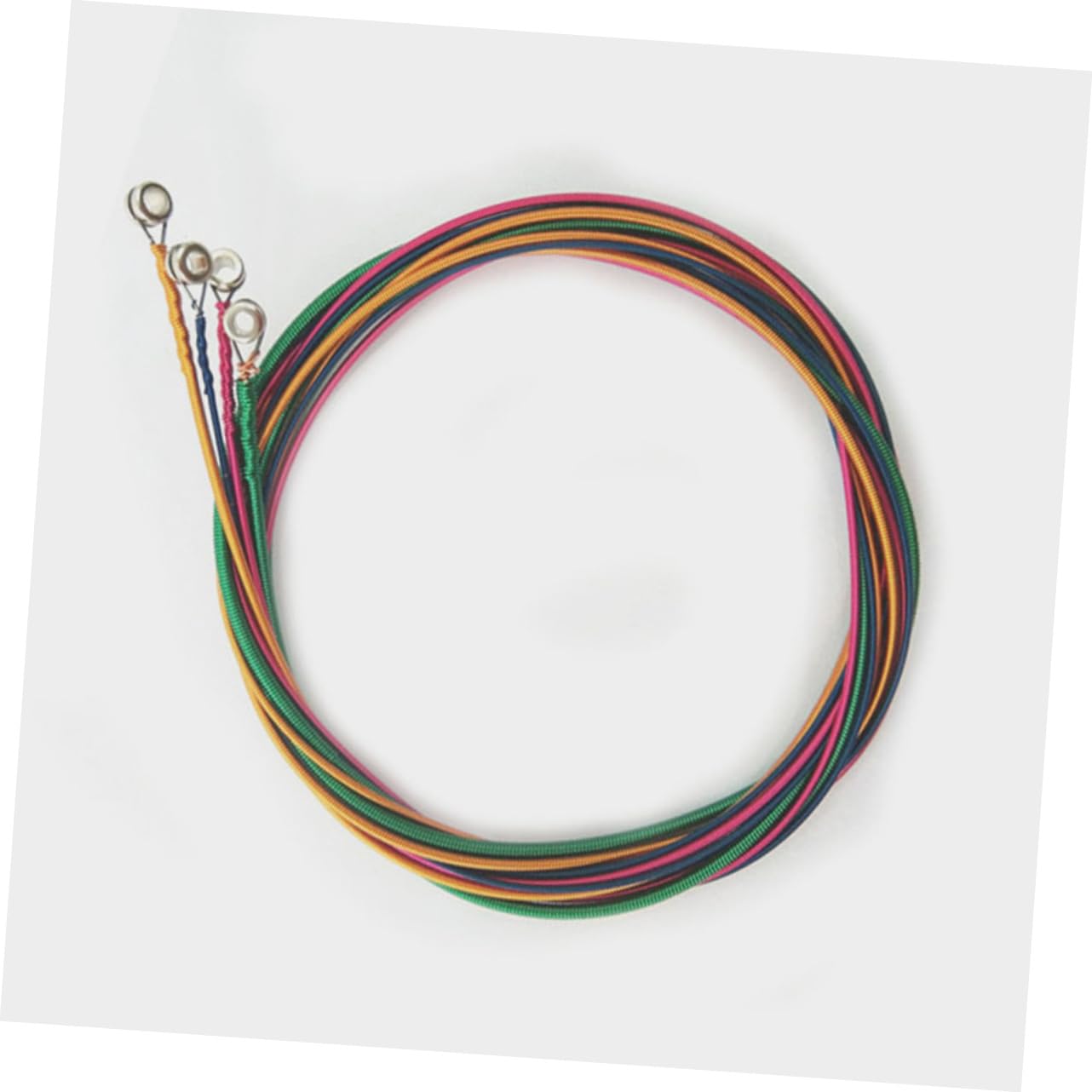 ibasenice 12pezzi Corde Per Basso Elettrico String Set Da Inossidabile Facilità Di Sostituzione Suoni Ricchi e Morbidi Accessori Per Musicisti Principianti