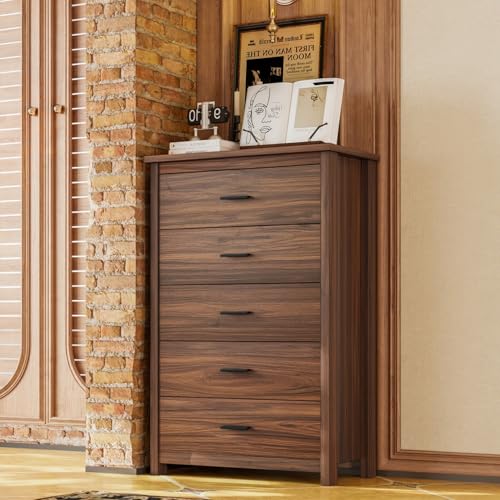Image of Merax 4-Pcs Queen Size Bed Frame & Dresser & 2 Night Stand Bedroom Set