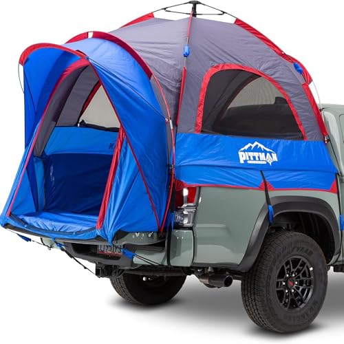 Pittman Outdoors EZ-UP Truck Bed Tent, Porch Cover, Mid Size...