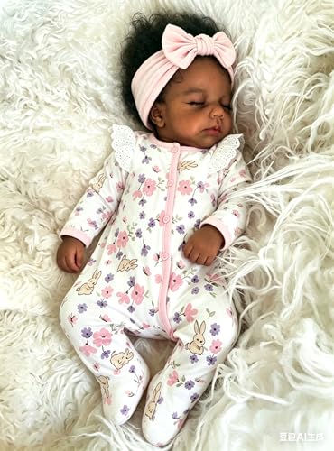 Anano Muñeca Reborn Bebé Niña 19 Pulgadas Realista miniatura 3