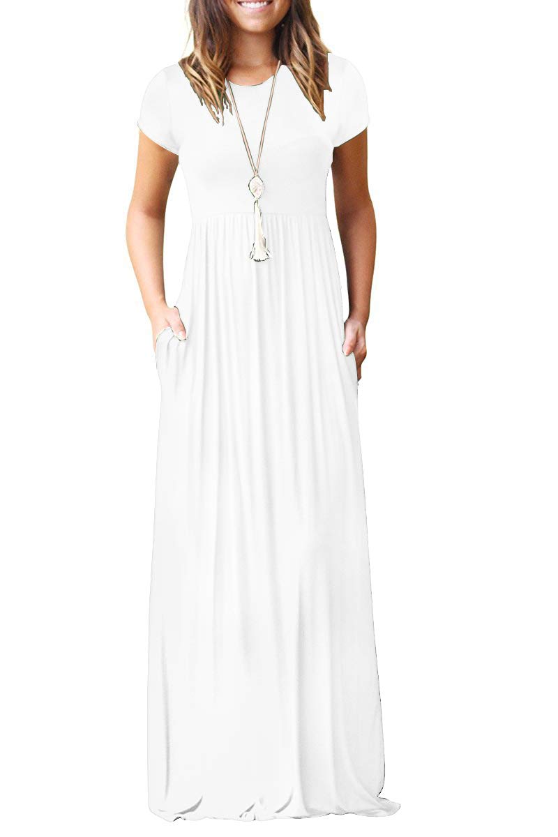 plain casual dresses