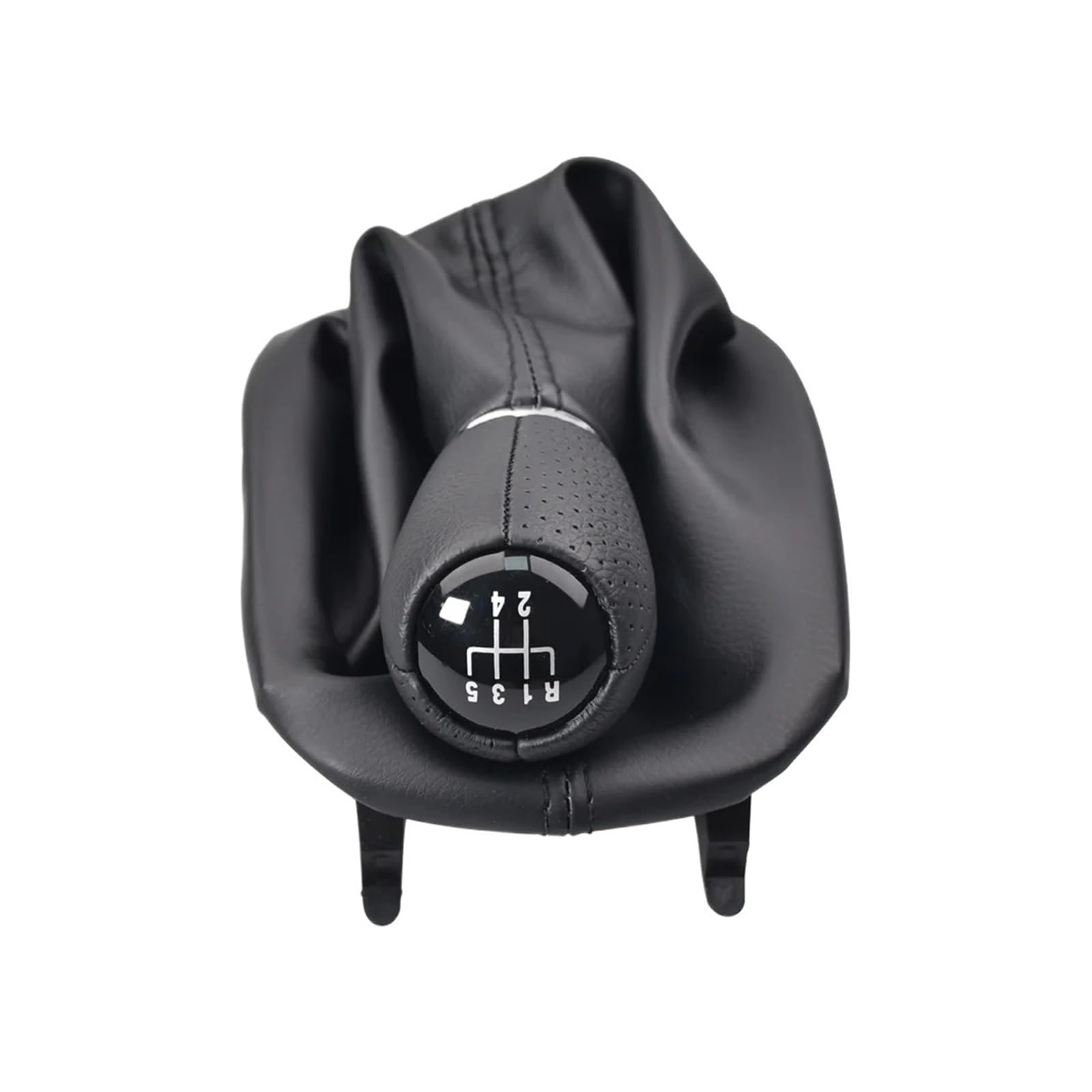Srvsqtptvk 5 Speed Car Shift Knob For Seat For Leon 1 Mk1 For Toledo Ii Mk2 1998-2005 12Mm 5/6 Speed Manual Gear Shift Knob Pu Gaiter Boot(5 Speed)