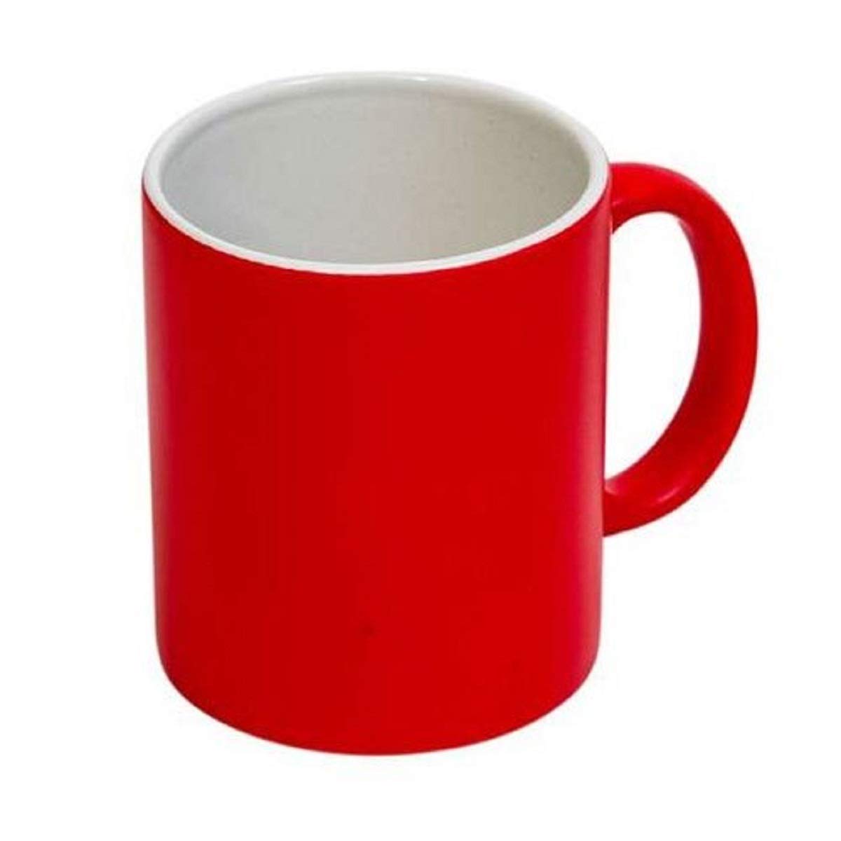 Red Colour Plain Mug Pack of 3