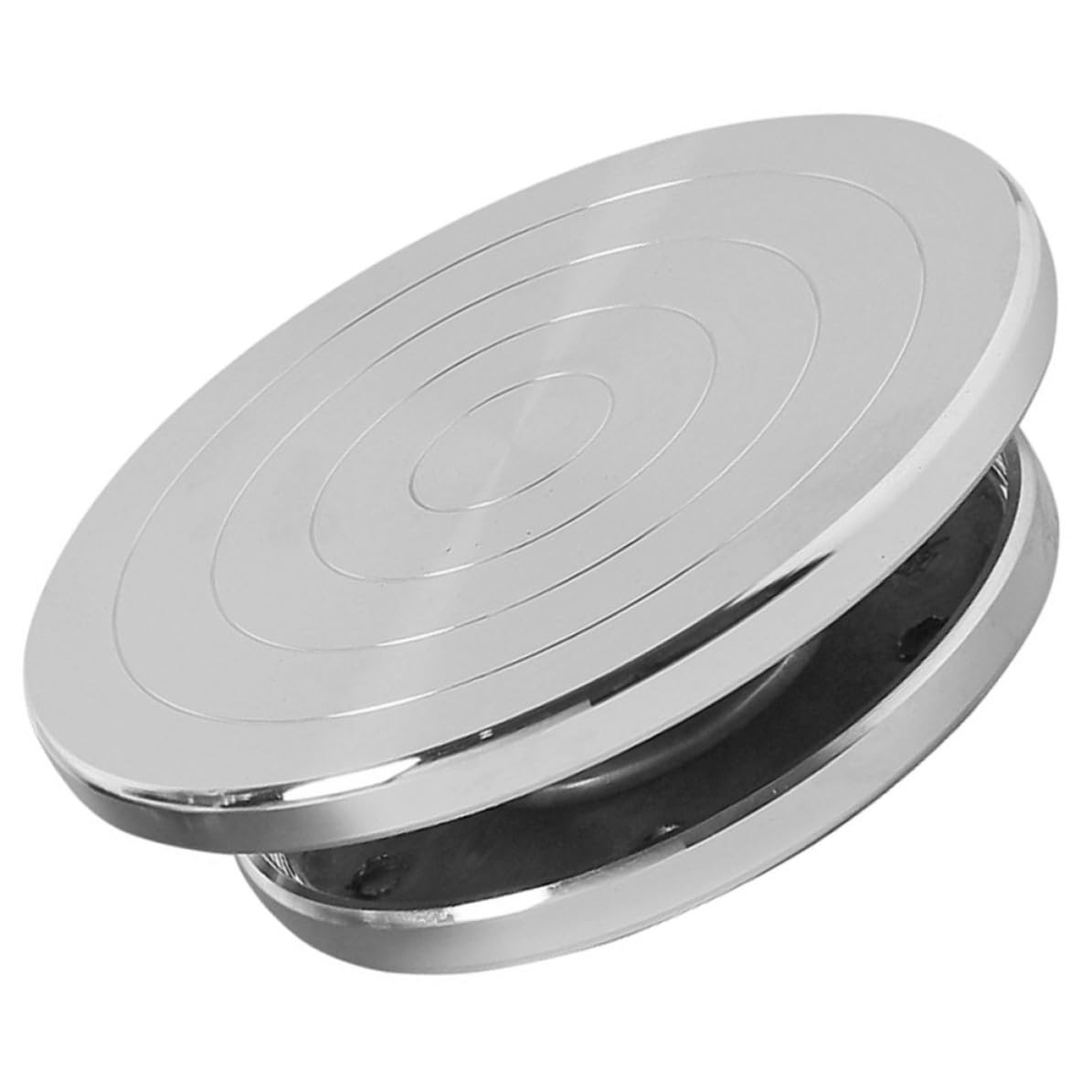 GLEAVI Runder Drehteller aus Aluminiumlegierung für Tonskulpturen, Manuelle