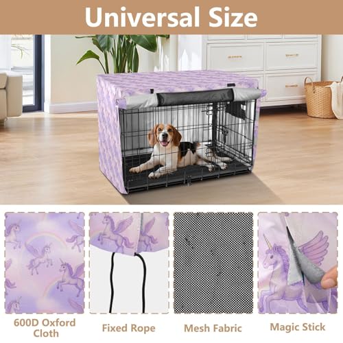 Housse de cage pour chien pliable portable S - Accessoire balcon - 5