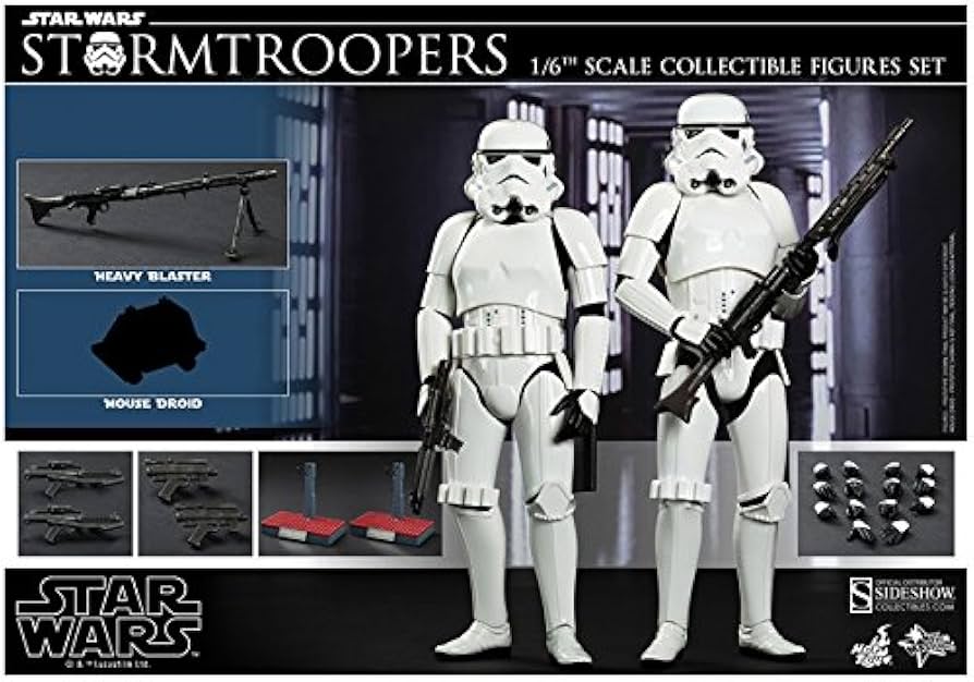 Amazon.com: Star Wars A New Hope Movie Masterpiece Stormtroopers 2