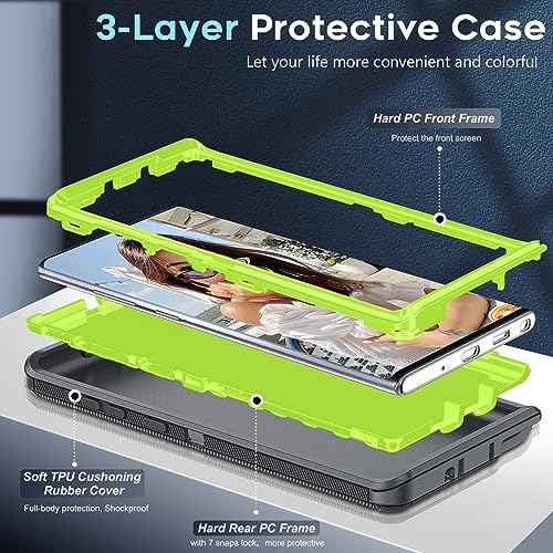 Coque Note 10 Plus antichoc caoutchouc étui protection intégrale vert gris - 3
