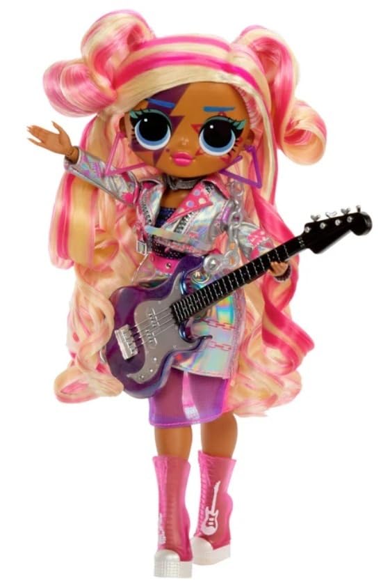 L.O.L. OMG Eye Spy Teenage Fashion Doll Rockstar - Interactive Surprise Experience Fashion Accessories
