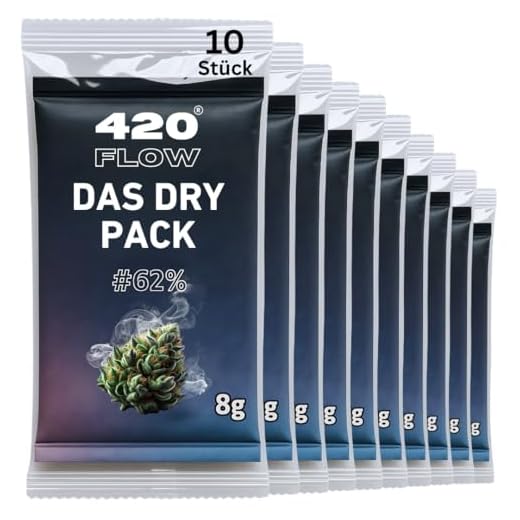 Niello® Reflector 50W LED Pflanzenlampe, LED Grow Light Vollspektrum Pflanzenlicht Led Grow Lampe nur 1 cm Dick mit Schalter für Zimmerpflanzen Gemüse und Blumen 7 420Flow® Cannabis Dry Pack 62 % – Feuchtigkeitsregler für Pflanzenmaterial, schützt Aroma & Struktur, luftdicht fermentieren & lagern, Feuchtigkeitsregulierung (10x Dry Pack (8g))