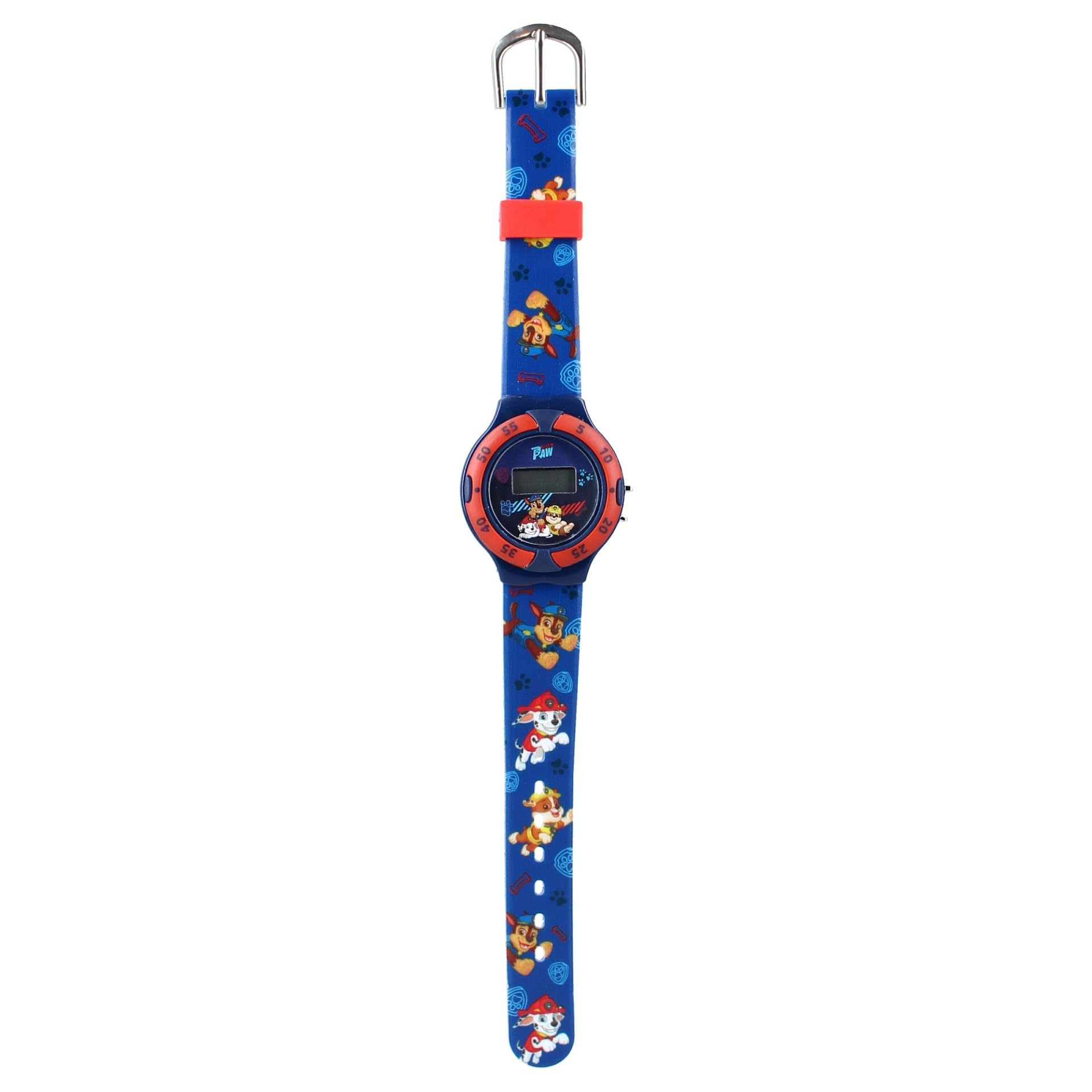 Orologio Digitale Paw Patrol Per Bambini - Cinturino In Plastica Con Display E Personaggi
