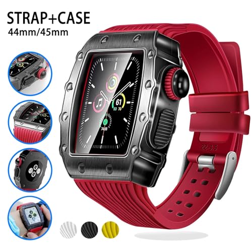 Kit de modification Apple Watch 45mm en alliage d'aluminium robuste
