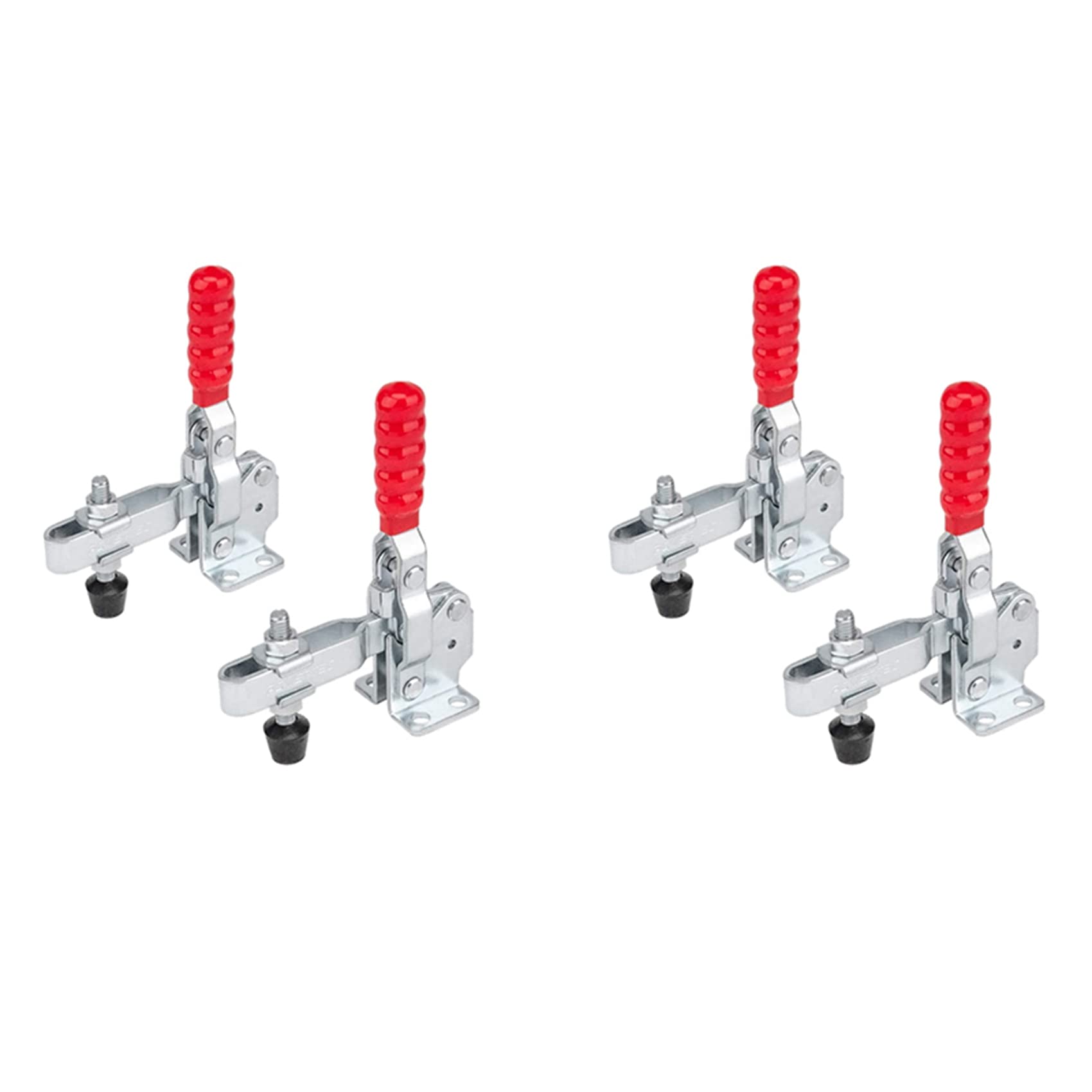 Tendeur vertical en caoutchouc 12130, lot de 4 sauterelles de serrage rapide 500 Lb