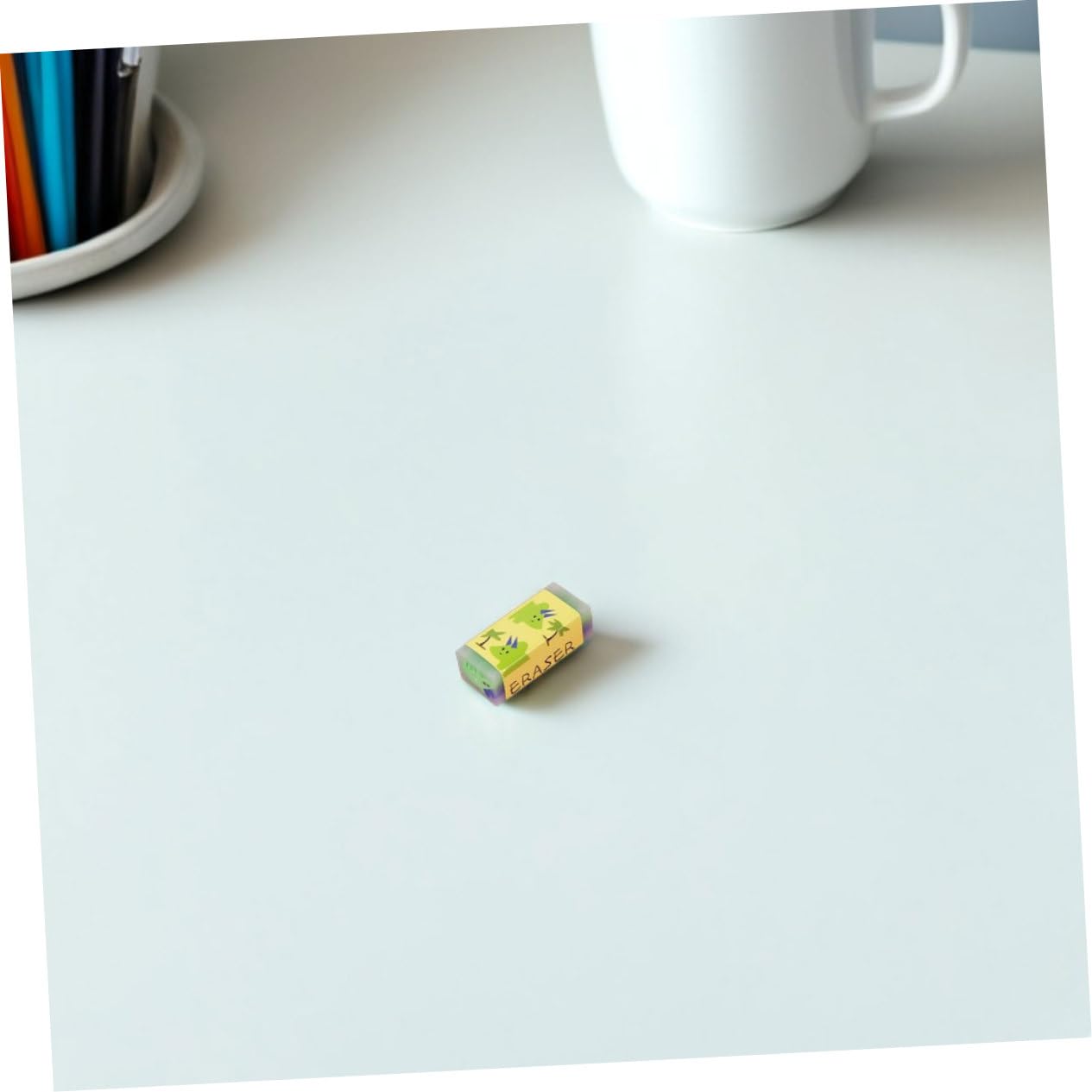 32 pezzi Gomme Dinosauri Colorate per Eraser Multiuso per Studenti con Impugnatura Ergonomica Gomme Cancelleria Divertenti per Scuola e Regali Festa Compleanno