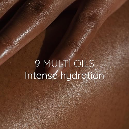 Image of Bitamin Natural Body Oil | Moisturizing 9 Multi Oil Blend for Dry Skin | Men & Women after bath Body massage Oil | Suitable for Stretch Marks & Scar Removal | Vit E Coconut Vanilla | 100ml - Pack Of 2