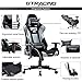 GTRACING Gaming Chair with Footrest, High Back Computer Chair Ergonomic Game Desk Chair Racing Executive Adjustable Swivel Rocker with Headrest and Lumbar Support