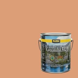 Rodda Paint CASCADIA XL Exterior Satin Paint & Primer in One, 1-Gallon, Sunny Horizon