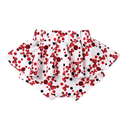 Mouse 1St Birthday Outfit Baby Girl Ruffle Sleeve Romper Polka Dots Mini Tutu Shorts Headband I’m One Year Old Cake Smash Photo Shoot First Birthday Party Supply Summer Halloween Costume 12-18 Months #TOP4
