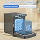 Handtuchwärmer, 5L Handtuchheizschrank, Handtuchheizer, UV-Handtuch Sterilisator Kabinett, Heißer Towel Warmer, Heizung Handtücher, Handtuch Warmhalter, Handtuch Wärmegerät, Handtuchheizung, Schwarz