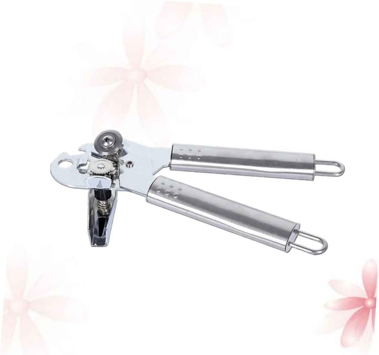 Hand Can Opener Can Opener Stainless Steel Stainless Steel Tin Opener Multi-functional Can Opener Bottle Opener Jar Opener Can Openers Manual Can Opener Multifunction Blade (Silverx2pcs 20*4cmx2pcs)