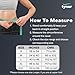 TYNOR Abdominal Belt, Grey, Large, 1 Unit