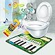 Toilet Piano Mat, Lustige Toiletten Klaviermatte, Toiletten Matte Piano Mit Klavierklang, Klavier Bodenmatte Toilette, Toiletten Piano Matte, Kinder Musikalische Bodenmatte für Toilette