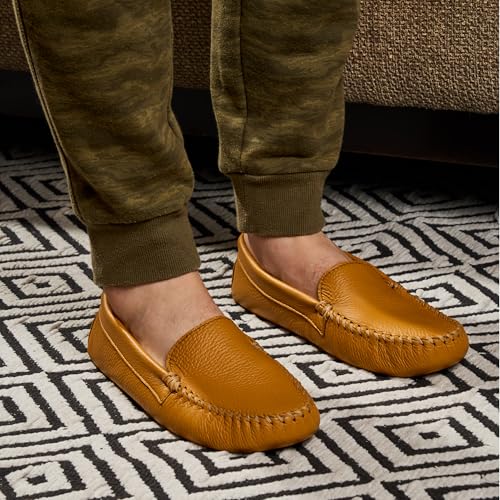 Minnetonka Men's Double Deerskin Softsole Moccasin4